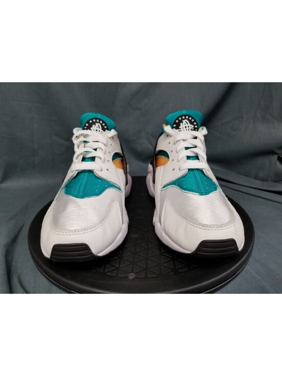 Nike Air Huarache White Blue Emerald Resin DD1068 110 Men\'s Size 8 NEW IN BOX! main image 13